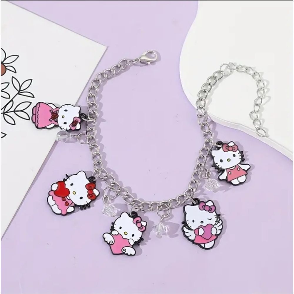 Hello Kitty Charm Bracelet - Picture 3 of 6
